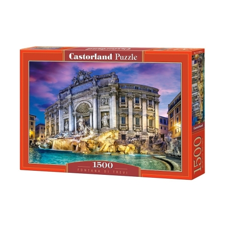 PUZZLE CASTOR 1500 el. Fontain di Trevi